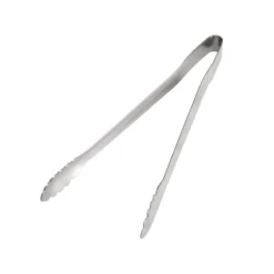Kitchen Tongs Stainless Steel - 7.1 In