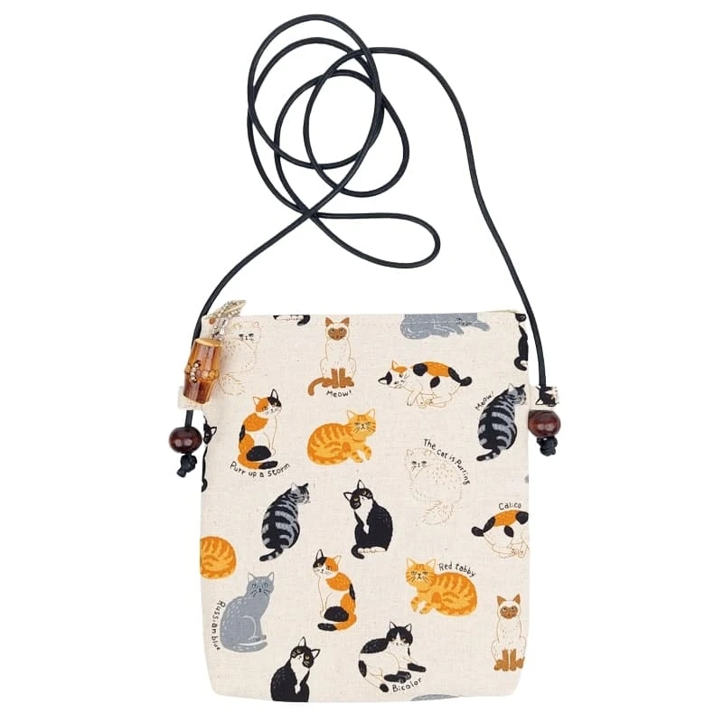 Shoulder Bag – Japanese Cats 1 Shoulder Bag – Japanese Cats