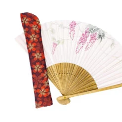 Japanese Folding Fan Pouch -Nippon Life Market pochette eventail japonais 790