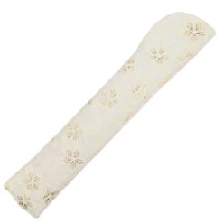 Japanese Folding Fan Pouch -Nippon Life Market pochette eventail japonais blanc 305