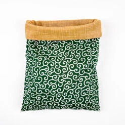Japanese Clutch Bag - Karakusa -Nippon Life Market pochette tissu japonais karakusa 699