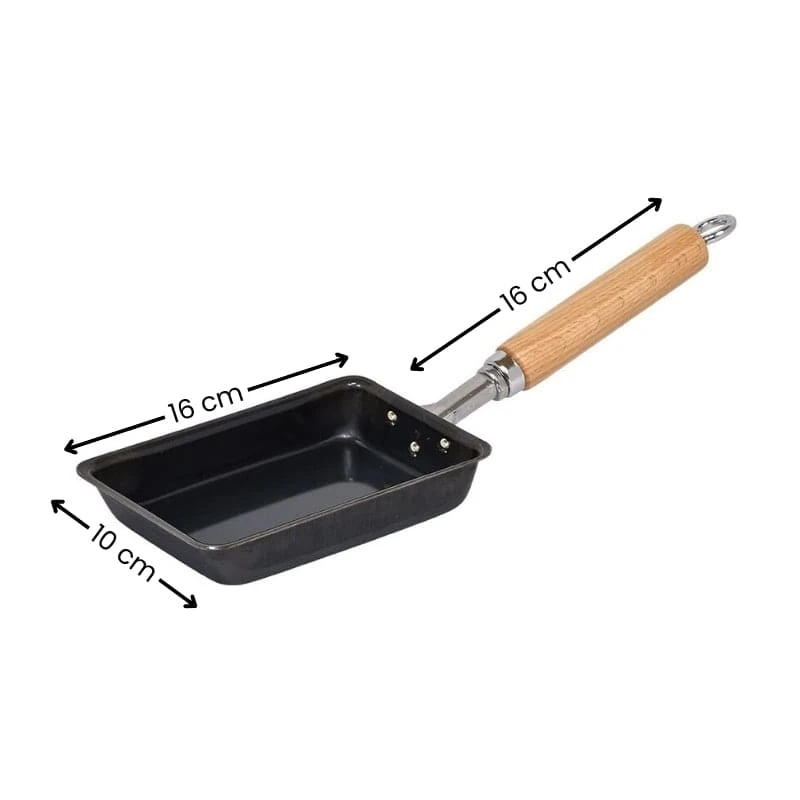 Tamagoyaki Pan Made In Japan - 3.5x5.5 In 6 Tamagoyaki Pan Made In Japan - 3.5x5.5 In - Image 6