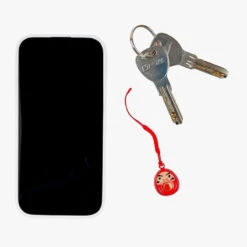 Daruma Bell Keychain 5 Daruma Bell Keychain -Nippon Life Market porte cle daruma grelot 806