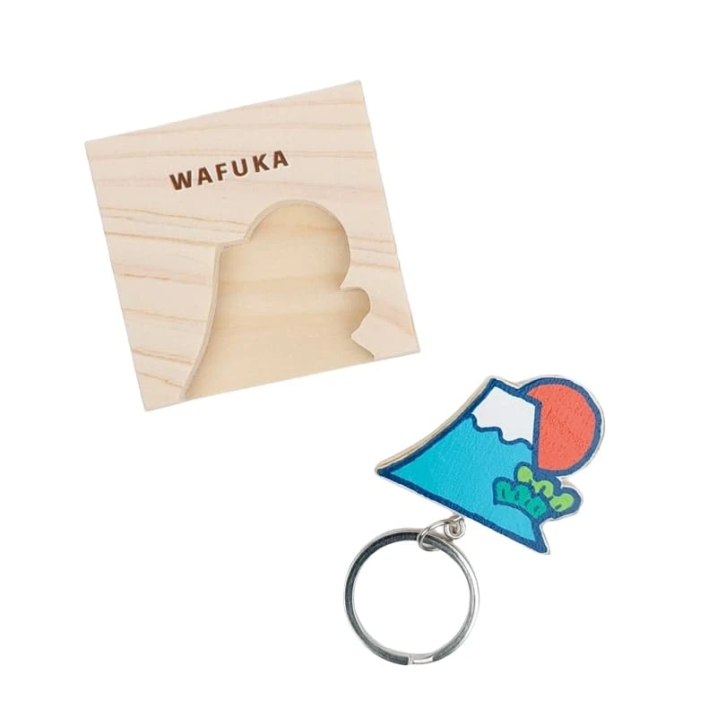 Japanese Keychain – Mount Fuji Cypress 3 Japanese Keychain – Mount Fuji Cypress - Image 3