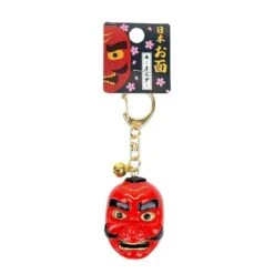 Japanese Keychain - Tengu Mask