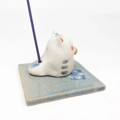 Cat Incense Holder -Nippon Life Market porte encens japonais chat 308
