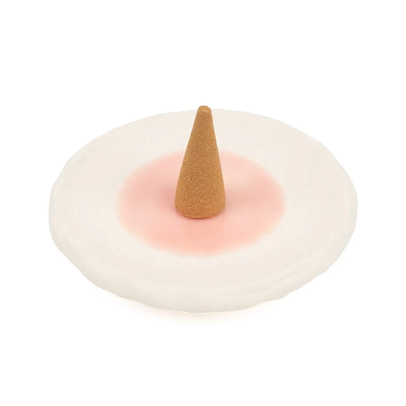 Ceramic Incense Holder - Cherry 2 Ceramic Incense Holder - Cherry - Image 2