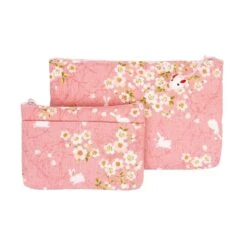 Purse – Usagi Sakura Pink -Nippon Life Market porte monnaie usagi sakura rose 440