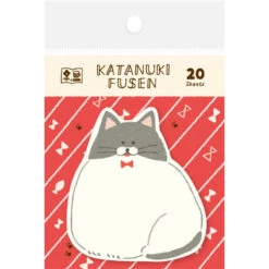 Japanese Sticky Notes - Cat & Bow Tie