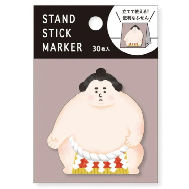 Japanese Sticky Notes- Sumo 1 Japanese Sticky Notes- Sumo