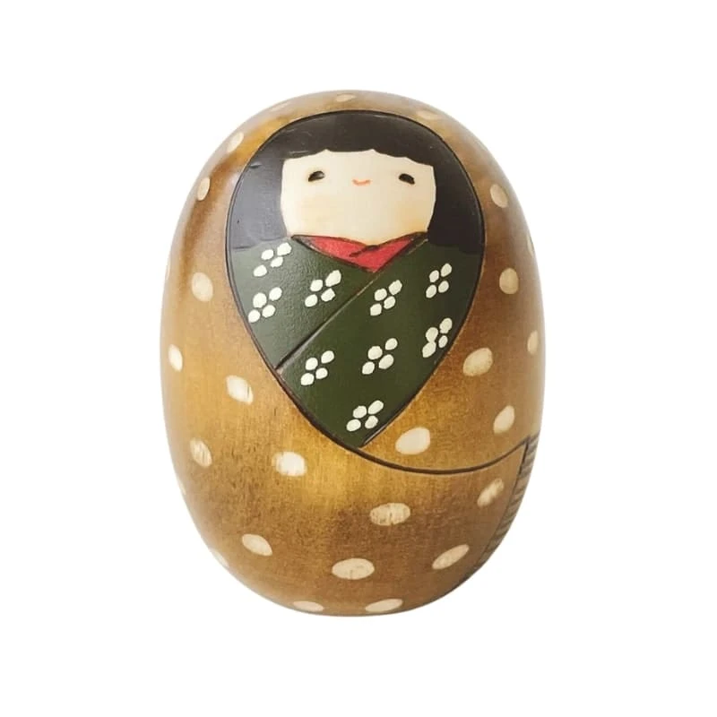 Japanese Kokeshi Doll - Fuyu 1 Japanese Kokeshi Doll - Fuyu