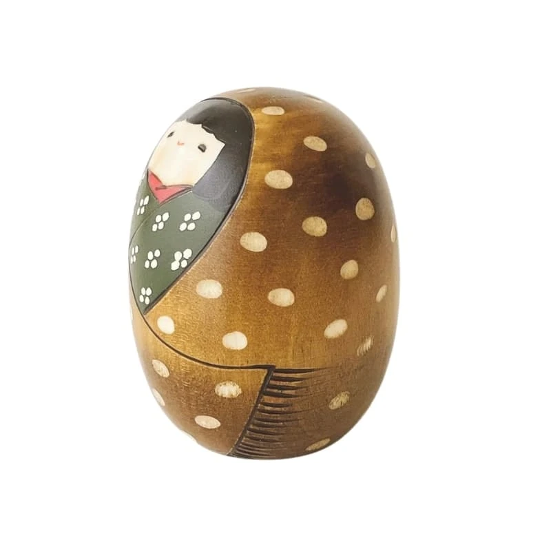 Japanese Kokeshi Doll - Fuyu 2 Japanese Kokeshi Doll - Fuyu - Image 2