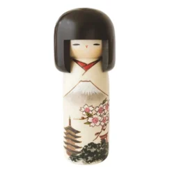 Kokeshi Doll - Mount Fuji
