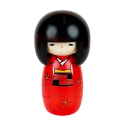 Red Kokeshi Doll