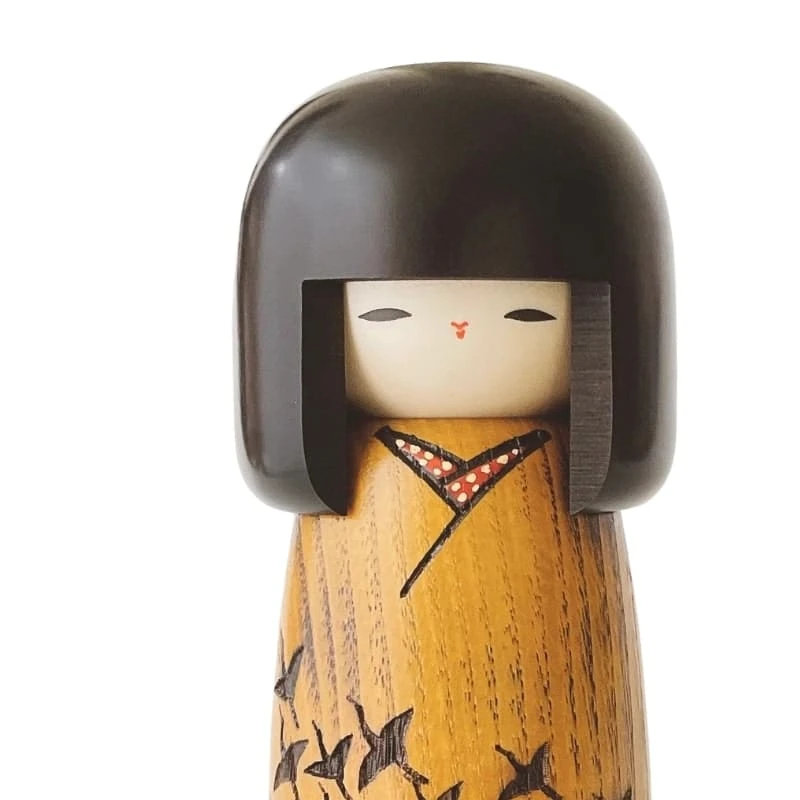 Kokeshi Doll - Tsuru No Mai 2 Kokeshi Doll - Tsuru No Mai - Image 2