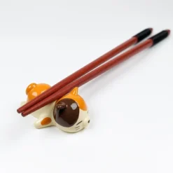 Japanese Chopstick Rest - Cat -Nippon Life Market repose baguettes japonais chat 189