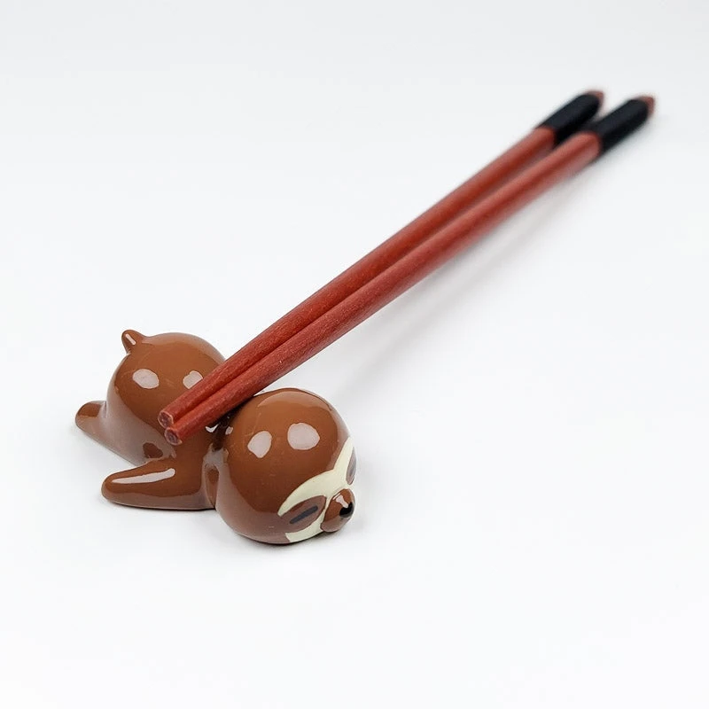 Japanese Chopstick Rest - Sloth 2 Japanese Chopstick Rest - Sloth - Image 2