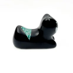 Chopstick Rest Black Shiba Dog -Nippon Life Market repose baguettes shiba noir 643