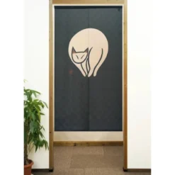 Japanese Curtain Cat 5 Japanese Curtain Cat -Nippon Life Market rideau japonais chat 141