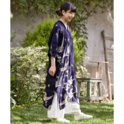 Japanese Crane Dress -Nippon Life Market robe japonaise grue 265