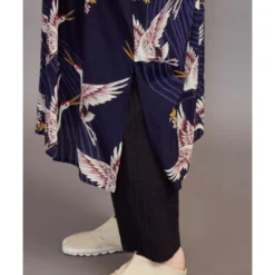 Japanese Crane Dress -Nippon Life Market robe japonaise grue 352