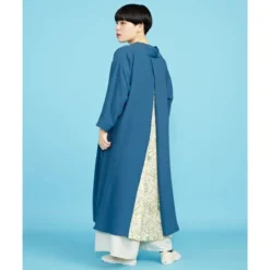 Nippon Life Market 6 Modern Japanese Dress - Blue