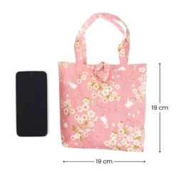 Japanese Bag – Usagi Sakura Pink -Nippon Life Market sac japonais usagi sakura rose 594