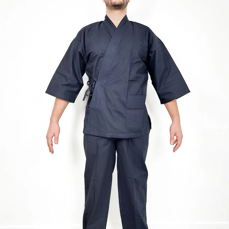 Japanese Samue - Blue 1 Japanese Samue - Blue