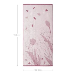 Japanese Towel – Tulip -Nippon Life Market serviette de bain japonaise tulipe 976