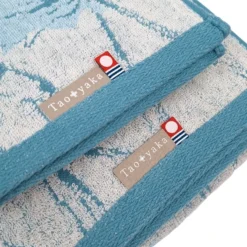 Japanese Face Towel – Poppy -Nippon Life Market serviette japonaise visage coquelicot 797