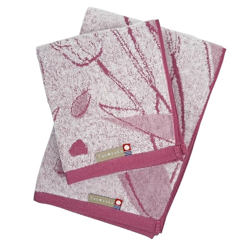 Japanese Face Towel – Tulip 3 Japanese Face Towel – Tulip - Image 3