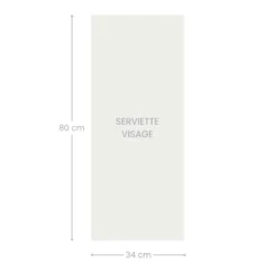 Japanese Imabari Face Towel - Bicolore Blue -Nippon Life Market serviette visage imabari bicolore bleu 526