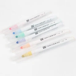 Set Of 6 Dot Mild Highlighters -Nippon Life Market set de 6 surligneurs dot mild 734