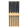 Japanese Kurogane Chopsticks Set