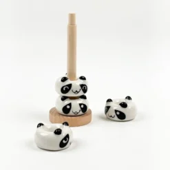Japanese Chopstick Holder Set - Panda -Nippon Life Market set porte baguettes japonaises panda 174