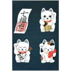 Short Japanese Noren Neko 6 Short Japanese Noren Neko -Nippon Life Market short japanese noren neko 763