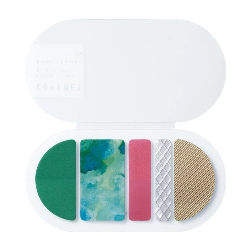 Makeup Stickers Set - Forest Green 2 Makeup Stickers Set - Forest Green - Image 2