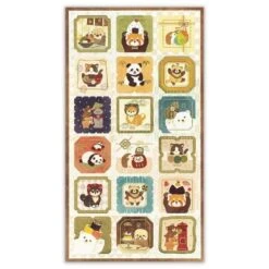 Kawaii Animal Stickers -Nippon Life Market stickers japonais animaux kawaii 456