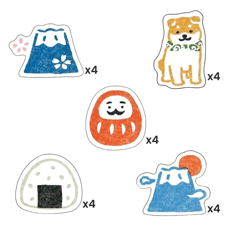 Japanese Paper Stickers 2 Japanese Paper Stickers - Image 2