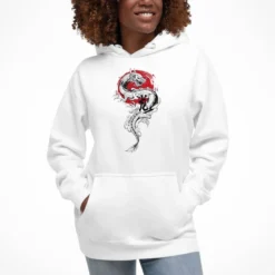Japanese Hoodie - Dragon & Sun 6 Japanese Hoodie - Dragon & Sun -Nippon Life Market sweat japonais dragon soleil 490