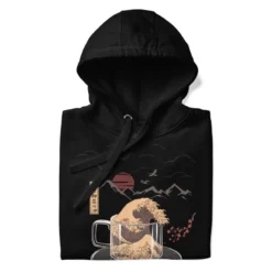 Japanese Hoodie - Kanagawa Coffee