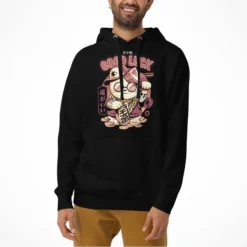 Japanese Hoodie - Maneki Neko -Nippon Life Market sweat japonais maneki neko 344