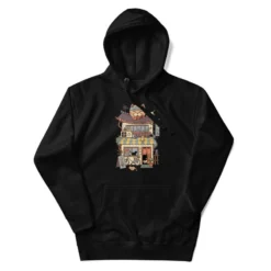 Japanese Hoodie - Neko Coffee