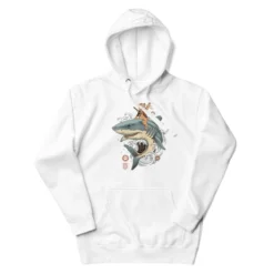 Japanese Hoodie - Neko Shark