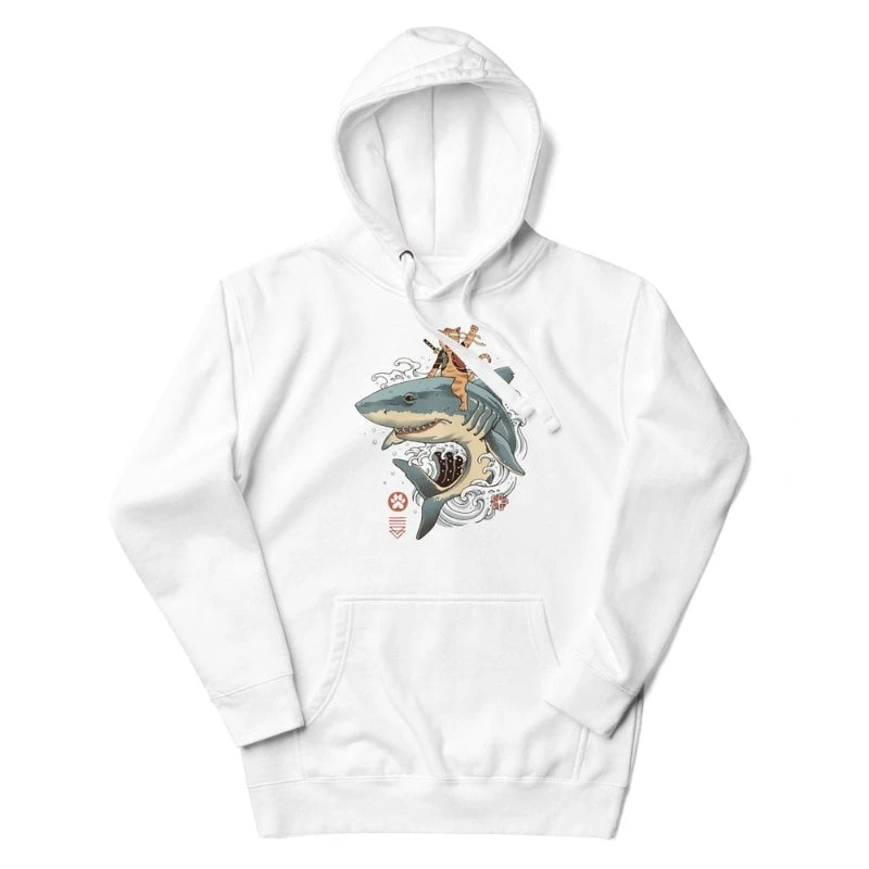 Japanese Hoodie - Neko Shark 1 Japanese Hoodie - Neko Shark