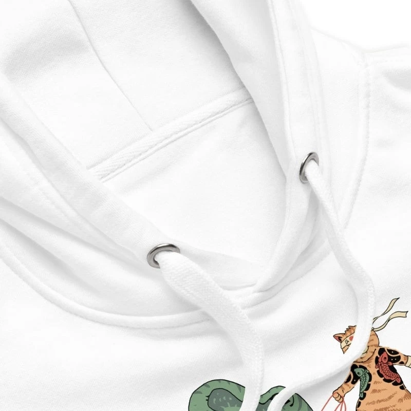 Japanese Hoodie - Neko T-Rex 5 Japanese Hoodie - Neko T-Rex - Image 5