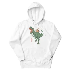 Japanese Hoodie - Neko T-Rex