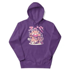Japanese Graphic Hoodie - Red Panda