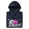 Japanese Hoodie - Purple Wave