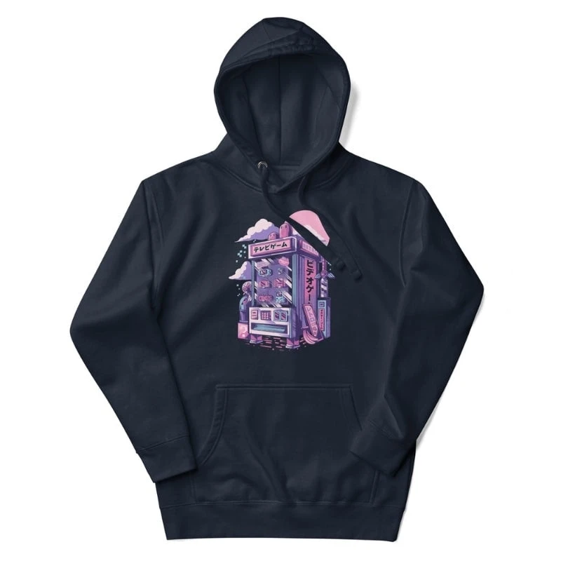 Japanese Hoodie - Retro Gaming 1 Japanese Hoodie - Retro Gaming